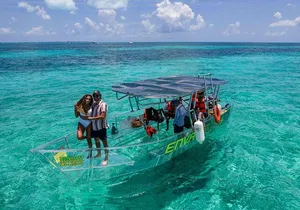 Cozumel Clear Boat Tour! Round Transportation From Cancun & Playa Del Carmen