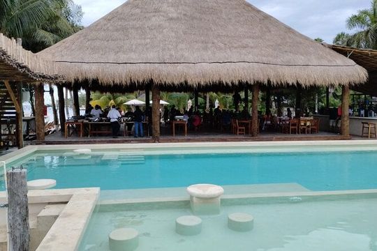 Party Catamaran to Isla Mujeres Luxury Beach Club