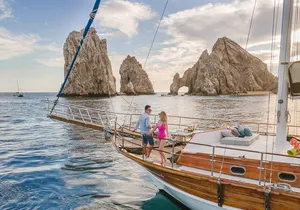 Romantic Sailboat Sunset: Live Music, Premium Bar & Dinner -Cabos