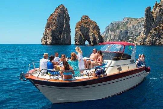 Shared half-day boat tour to Capri from Sorrento