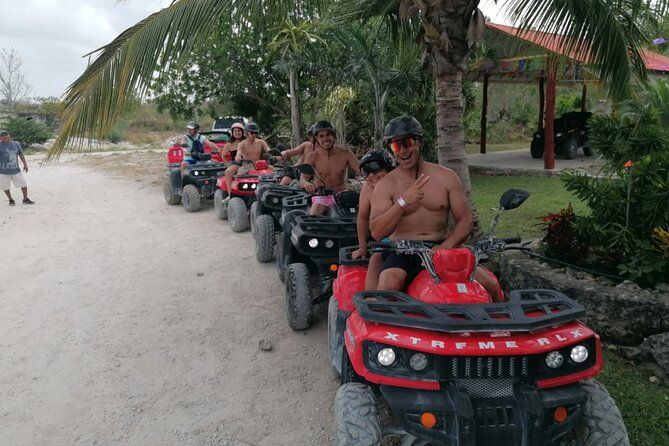 Off Road ATV Tour with Caverns, Cedral & Beach Time with Transfer