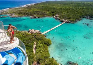 Xel Ha Park Snorkeling & Buffete & Open bar only from Cancun