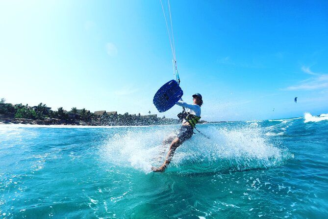 Private Kitesurfing Lessons in Tulum with a Private Beach Access 3hrs