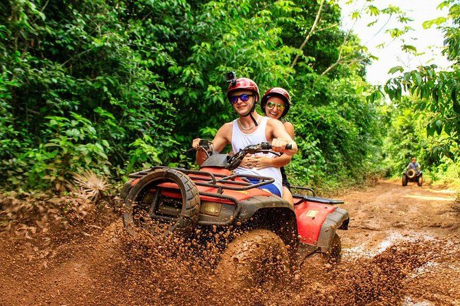 Horseback riding and ATV in the jungle, Ziplines, Cenote & Lunch