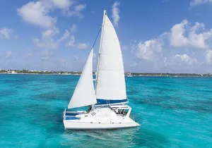 Catamaran Sailing & Snorkeling Experience Isla Mujeres from Playa Del Carmen