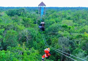 Rappell - Jungle ZipLine & Visit Tulum - Cenote Snorkeling