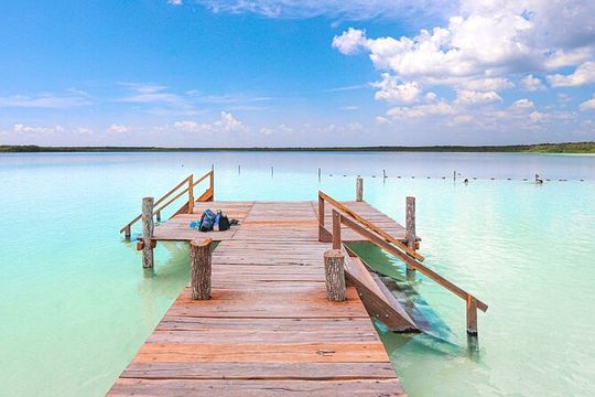 Kaan Luum Lagoon with Cenote Zemway, Mutulha & Zacil Ha
