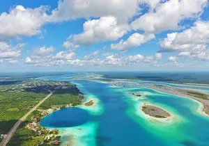 Gorgeous Lagoon at Bacalar! Transportation from The Riviera Maya- Full Day Tour