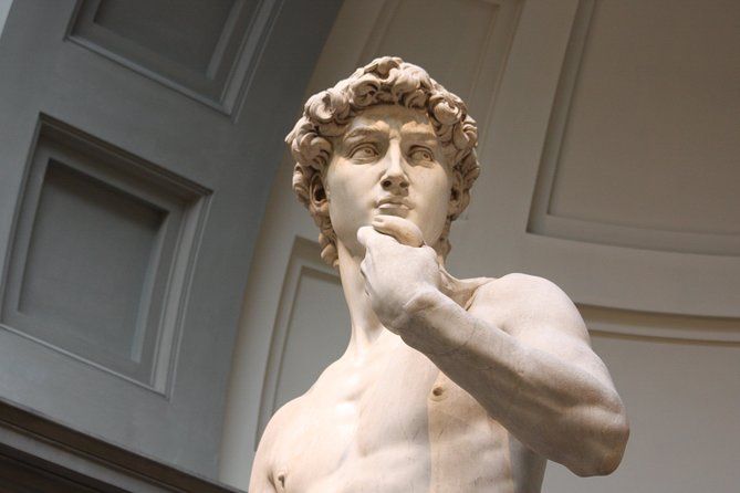 David and the highlights of Florence.