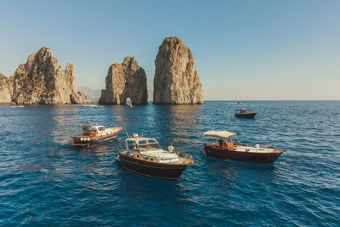 From Sorrento: Capri & Positano Private Boat VIP Tour