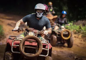 Atv's, Ziplines and Cenote Swim From Cancun and Riviera Maya