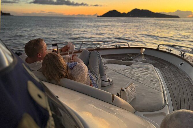 Shared Sunset Boat Cruise with Aperitif on Sorrento or Positano
