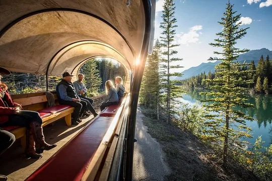 Covered Wagon Ride in Banff with Western Cookout