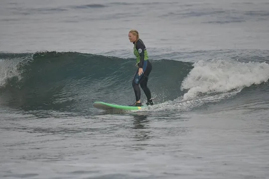 Group Surfing Lesson at Playa de las Américas, Tenerife