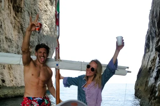 Dolce Vita Private Boat Tour : Capri Escape on a Classic Gozzo