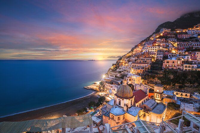 5-hour Amalfi Coast Tour, Capped Off with Dinner by the Sea