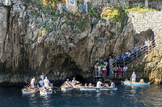 Small Group Tour to Blue Grotto, Anacapri and Capri from Naples