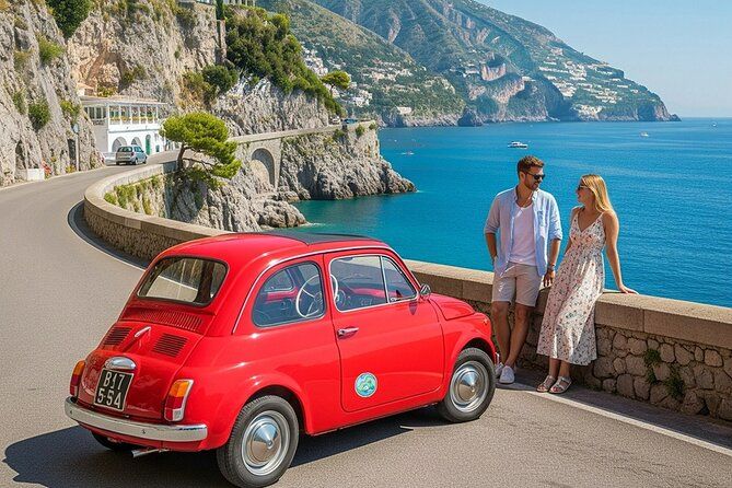 Sorrento/Positano: Private Amalfi Coast Tour by Vintage Fiat 600