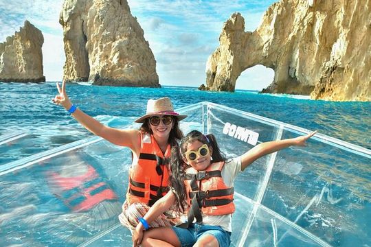 Cabo San Lucas Bay Glass Bottom Boat Tour