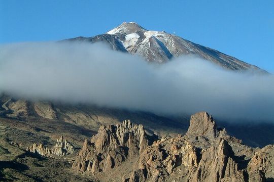 Walk on the moon around the Teide volcano in Tenerife