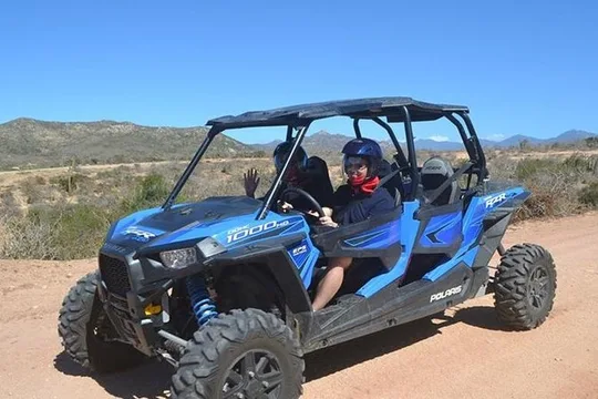 Quadruple or Double Razor Tour on Beach and Desert from Cabo San Lucas