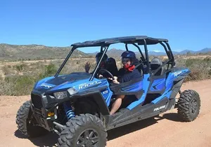 Quadruple or Double Razor Tour on Beach and Desert from Cabo San Lucas