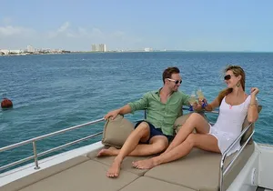 Isla Mujeres Catamaran Experience from Cancun! Unlimited drinks
