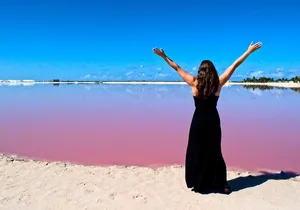 Las Coloradas & Rio Lagartos (pink lake excursion)