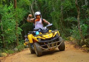 ATV Xtreme and Zipline Tour from Cancun