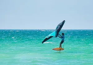 Private Wing Foil lesson in Cacun from Isla Blanca
