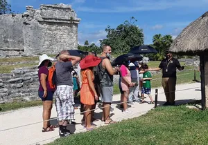 Archaeological Tour in Tulum and Coba with Kuxtal Cenote