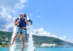Jetpack an adventure lifetime in Cancun. Extreme aquatic activity.
