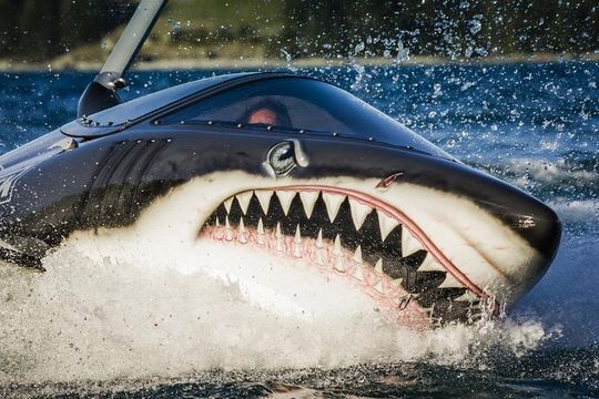 Shark Ride in Cancun - Seabreacher