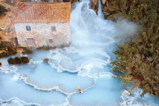 Private transport from Rome to Terme di Saturnia