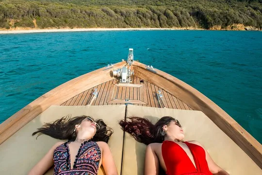 Private Boat Excursion with Lunch or Aperitif to the Calette di Scarlino