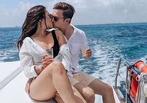 Party at Isla Mujeres Unlimited Catamaran! Couples Special Price