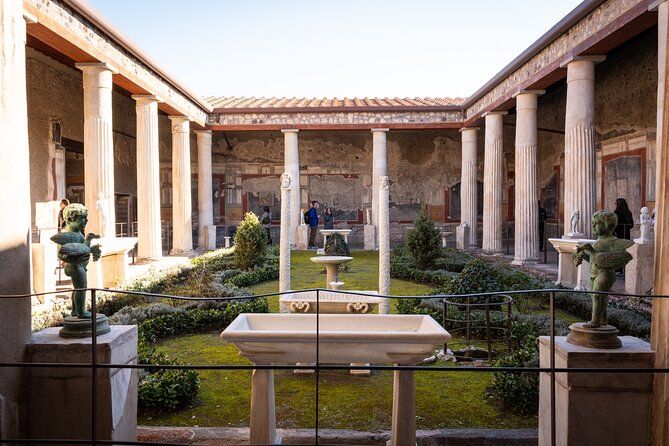 Private Pompeii and Herculaneum from Rome with High Speed Train