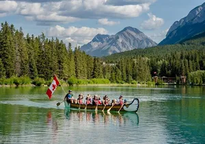 Banff National Park Big Canoe Tour