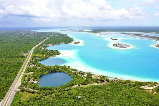 Discovery Bacalar Marmol Beach Club Kayaking only from Cancun