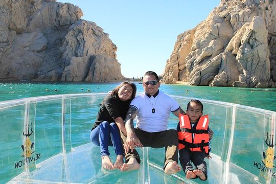 45 Minute Transparent Boat Ride to the Arch of Cabo San Lucas