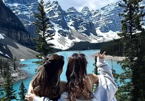 Moraine Lake, Lake Louise Johnston Canyon Banff National Park