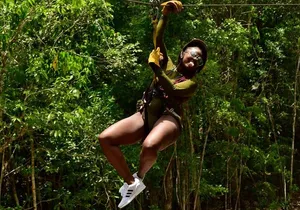 Combo 3X1 Jungle ATV Single, Ziplines & Cenote from Playa del Carmen with Lunch