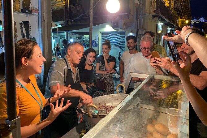 Small-Group Night Street Food Tour of Palermo (All-Inclusive)