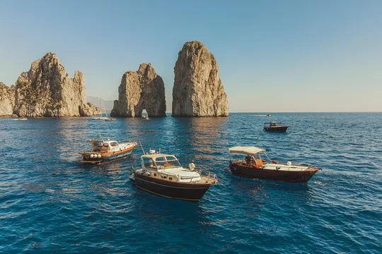 From Sorrento or Positano: Capri Island Private Boat VIP Tour