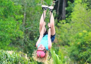 Solo ATV 4 Ziplines, Lunch, Transportation and Tequila Tasting