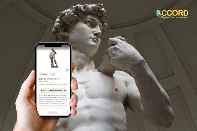 Florence Accademia Gallery Entry Ticket & Audio Guide App