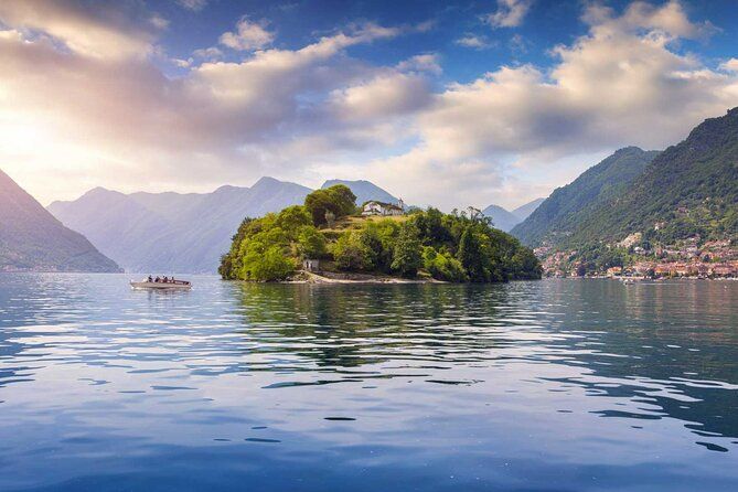 Lake Como, Bellagio and Lugano from Milan with Private Boat Tour