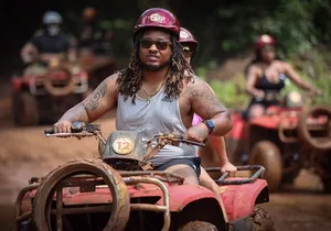 Super ATV´s and Romantic Dinner Combo, Transport, Lunch and Dinner included.