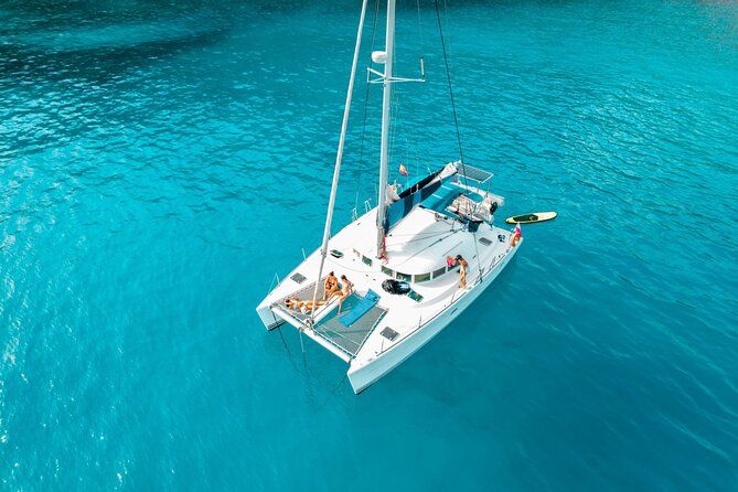 Sail Ibiza Formentera enjoy a swim in paradisiacal coves