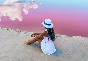 Amazing Natural Pink Lake, Las Coloradas Tour! Round Transportation from Cancun